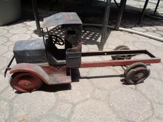 Vintage Steel Craft Pressed Steel Truck Toy