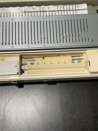 VINTAGE ELEGANZA BROTHER KH - 260E KNITTING MACHINE 8