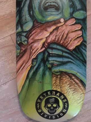 Vintage Santa Cruz Jason Jessee Suicide Bomber Skateboard Deck 5
