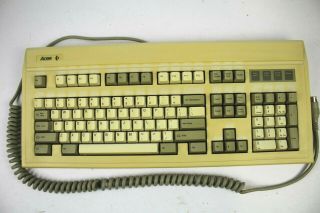 Vintage Acer Kb - 101a Blue Alps Keyboard Clicky Mechanical