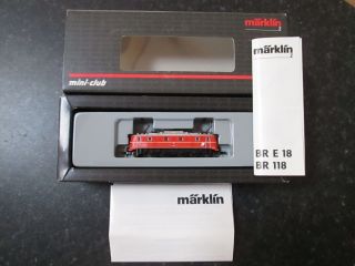 Marklin Spur Z Scale/gauge Obb Electric Locomotive.  Very Rare.