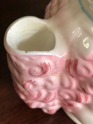 Vintage Lefton Pink Poodle Dog Creamer Japan Ceramic Porcelain Kitsch 11