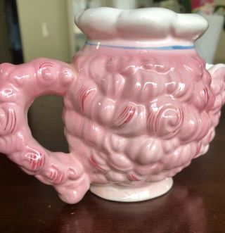Vintage Lefton Pink Poodle Dog Creamer Japan Ceramic Porcelain Kitsch 5