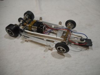 Vintage Cox 1/24 Scale Cuc Slot Car Chassis Complete (see Pictures)