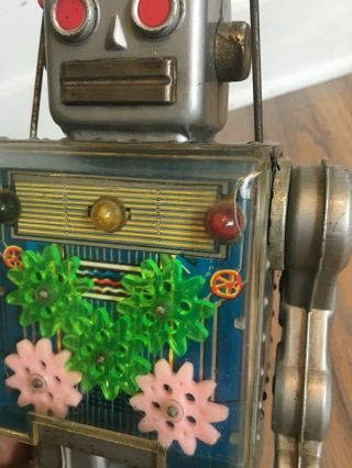 Horikawa tin robot Japan,  Vintage toy robot 6