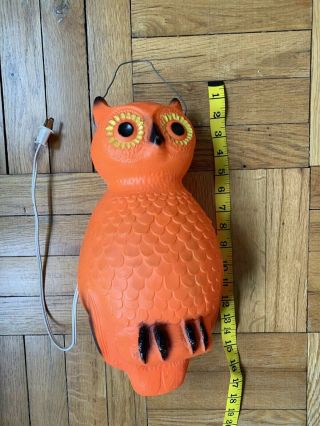 Vintage Hanging Halloween Decor Owl 14 