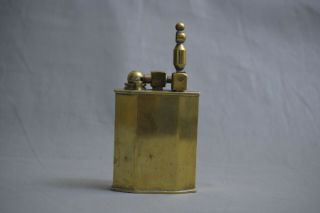 Vintage Antique Lift Arm Table Lighter 1930s Briquet Feuerzeug France Tax Stamp 4