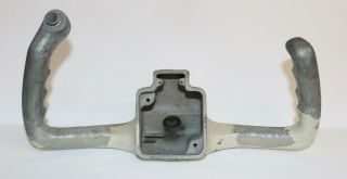 Vintage Cast Aluminum Rams Horn Control Yoke