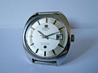 SWISS Vintage TISSOT Seastar men ' s watch,  AUTOMATIC Cal 2481 All SS 70s 5