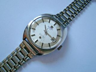SWISS Vintage TISSOT Seastar men ' s watch,  AUTOMATIC Cal 2481 All SS 70s 6
