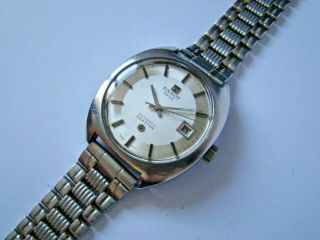 SWISS Vintage TISSOT Seastar men ' s watch,  AUTOMATIC Cal 2481 All SS 70s 8