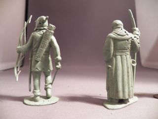 Marx 60mm Robin Hood Friar Tuck and Two Merry Men 5