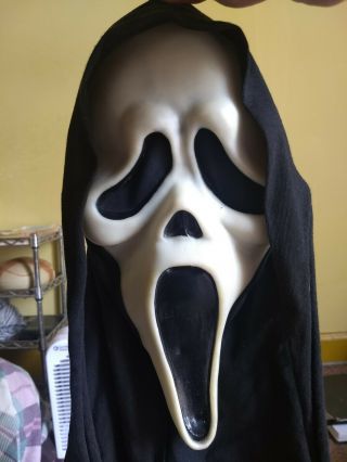 Gen 1 Fantastic Faces Ghostface Scream Mask Vintage Cloth Fun World Div Rare