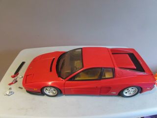 Pocher - Rivarossi Ferrari Testarossa 1/8 Scale Diecast Built Modelkit