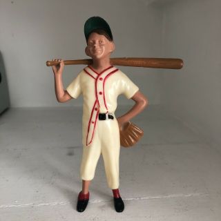 1958 - 1962 Hartland Plastics Baseball Batboy Statue Vintage 1950 
