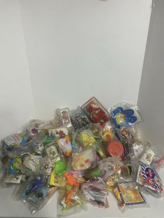 Vintage 80s,  90s,  Early 2000s Mcdonald Happy Meal Toys Collectible Rare 80 Piece