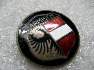 . German Badge Pin Garmisch Parterkirchen,  Ww2