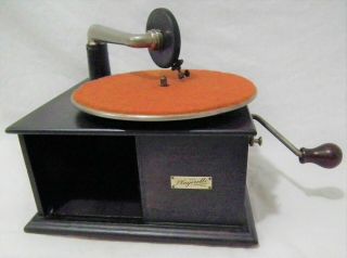 RARE PLAYERETTE SMALL PORTABLE 78 RPM PHONOGRAPH GRAMOPHONE RECORD PLAYER 4