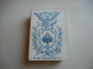 Rare Civil War Period Lawrence & Cohen Playing Cards.  Full Deck Playing Cards