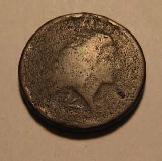 1793 (Wreath Rev) Large Cent Penny (S - 11) - Circulated / VERY RARE - 101SU 2