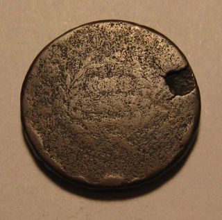 1793 (Wreath Rev) Large Cent Penny (S - 11) - Circulated / VERY RARE - 101SU 3