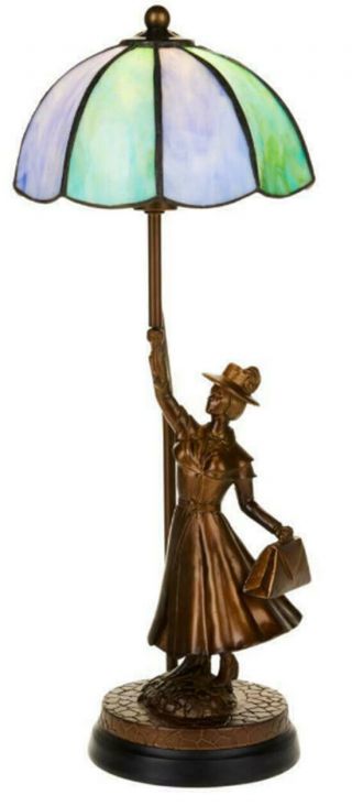 Mary Poppins Returns TIFFANY Accent Table Lamp SET - 1 Mary & 1 Jack RARE 2