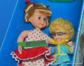 1967 Family Affair Mattel Buffy & Mrs.  Beasley Doll Nrfb As As They Come