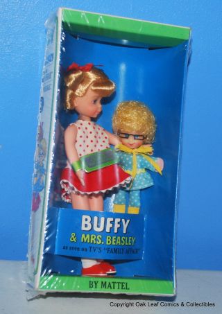 1967 Family Affair Mattel Buffy & Mrs.  Beasley Doll NRFB As as they come 2