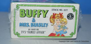 1967 Family Affair Mattel Buffy & Mrs.  Beasley Doll NRFB As as they come 7