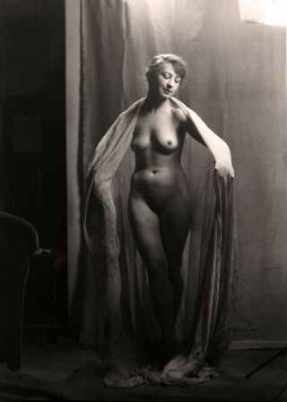 Art Nude Dancer Eugenia Leezbinski Vintage 1920s Arnold Genthe Negative Lyrical
