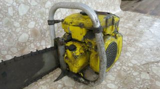 McCulloch D44 Vintage Chainsaw Chain Saw or Restore 3