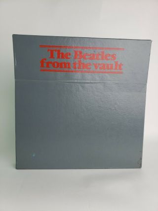 The Beatles - From The Vault 8 Lp Vinyl Box Set 143 Of 300 T - Shirt Rare Complete