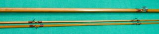Uslan Bamboo Fly Rod 7 ' Five Sided Two Tips Kit Rod Z Ferrules Bag & Tube 4