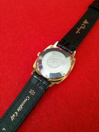 Men ' s BUCHERER Automatic Chronometer Wrist Watch with date serviced 10
