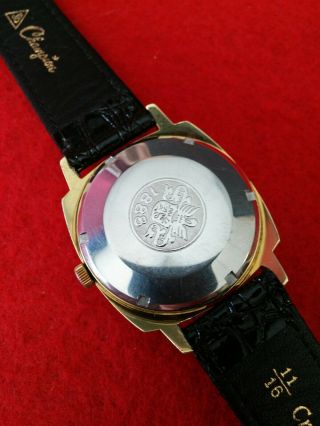 Men ' s BUCHERER Automatic Chronometer Wrist Watch with date serviced 9