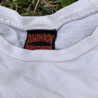 Vtg Dr Dre THE CHRONIC Tee Shirt Death Row Records Hip Hop Rap Medium nwa 3