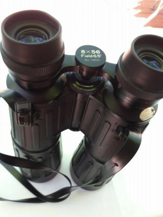Vintage 8 x 56,  Field 6.  5 binoculars 7