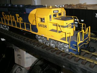 Usa Sd 40 - 2 Snoot Diesel Locomotive Santa Fe.  Phoenix Sound Rare,  Led Upgrade