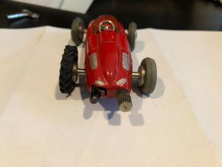 Schuco Vintage Micro Racer 1037 Porsche metal toy car and key 4