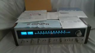 Pioneer Sx - 727 Vintage Stereo Receiver W/manuals,  Sounds Great