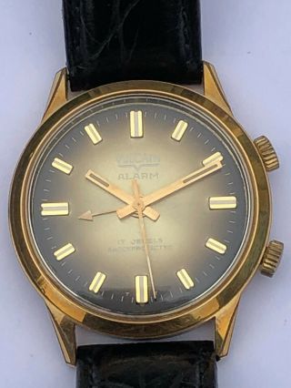 Vintage Vulcain Cricket Alarm Watch