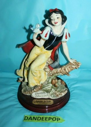 Vintage Giuseppe Armani Walt Disney Snow White Figurine Sculpture 0209 - C