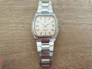 Vintage OMEGA SEAMASTER Automatic Watch cal.  1010 Square / Octagon Steel Bracelet 2