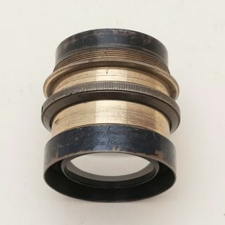 Vintage Euryscope Anastigmat Extra Rapid 9.  5 " F/6 Lens / Euryscop
