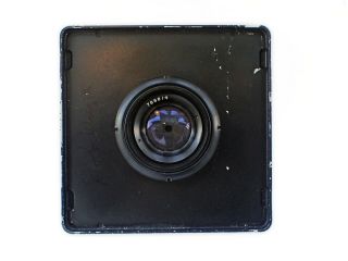 C.  P.  Goerz Rectagon 75mm f6 lens for 4x5 camera,  rare Synchro - Compur - 1 version 4
