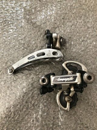 Vintage Campagnolo Record ? Front & Rear Derailleurs Bike Bicycle Cycle