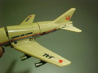 VINTAGE TRANSFORMERS BANDAI JAL JAPAN AIRLINES 747 ROBOT JETPLANE INTACT 1984 8