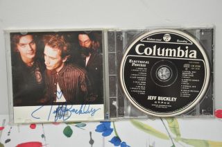 Jeff Buckley - Grace Cd - Signed/autograph Rare