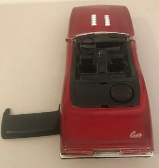 VINTAGE JIM BEAM DECANTER 1969 Red Chevrolet Chevy Clamato SS Car Convertible 5
