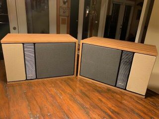 Vintage Bose 301 Series Ii Speakers Sound Great - Pair